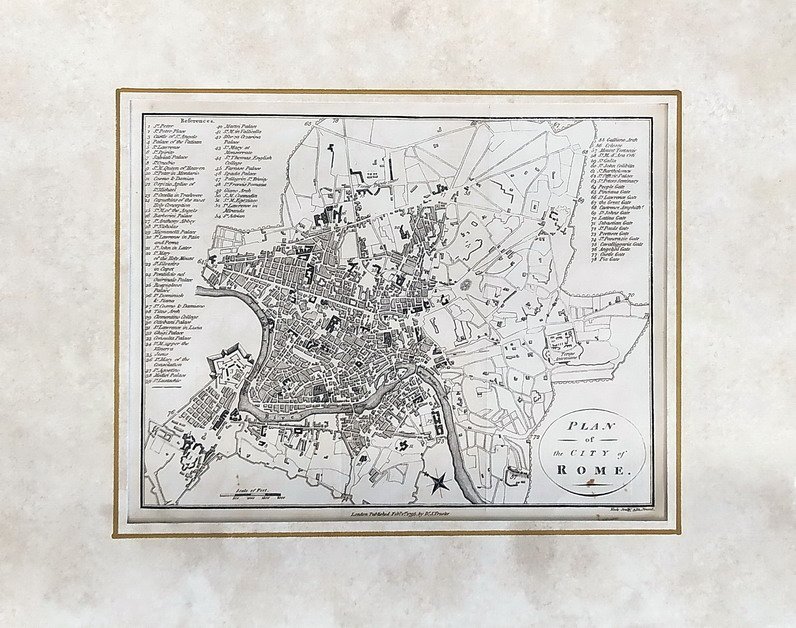 PLAN OF THE CITY OF ROME