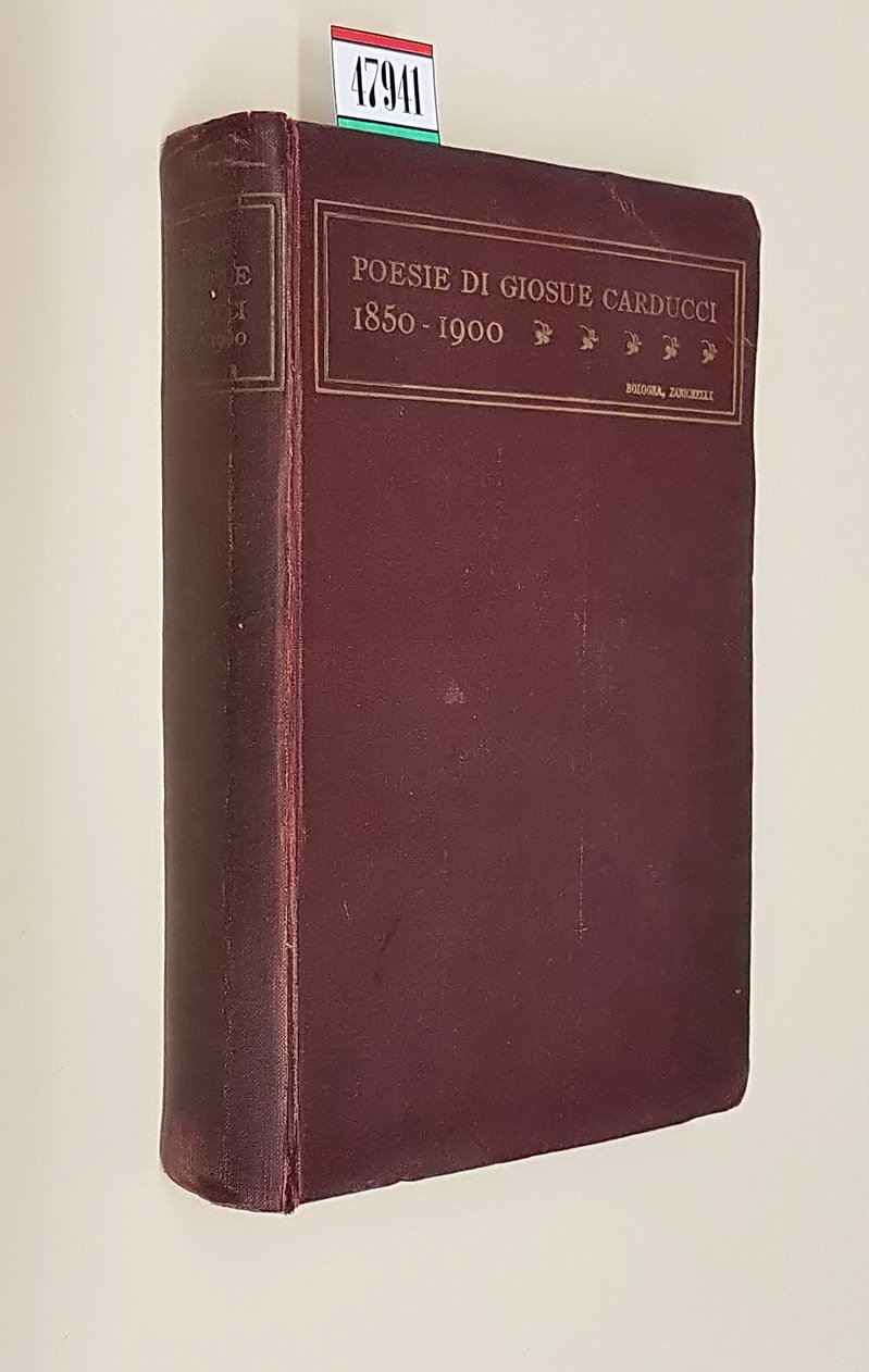 POESIE DI GIOSUE' CARDUCCI 1850-1900