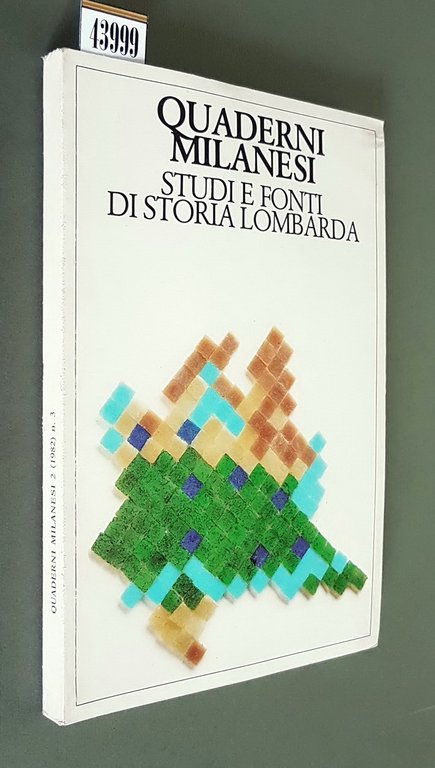 QUADERNI MILANESI - Studi e fonti di storia lombara (anno …