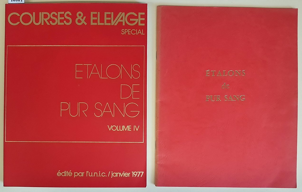 REPERTOIRE DES ETALONS DE PUR SANG (annÃ©e 1977-78) - Supplement …