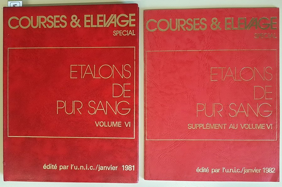 REPERTOIRE DES ETALONS DE PUR SANG (annÃ©e 1981-82) - Supplement …