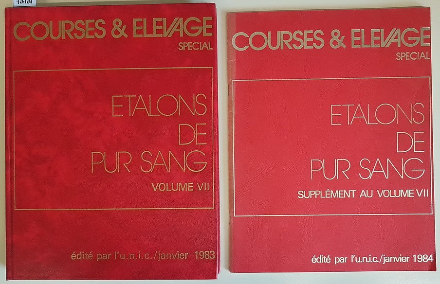 REPERTOIRE DES ETALONS DE PUR SANG (annÃ©e 1983-84) - Supplement …