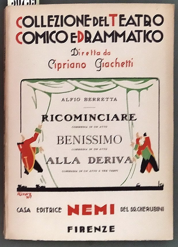RICOMINCIARE commedia in un atto - BENISSIMO commedia in un … | Immagine principale