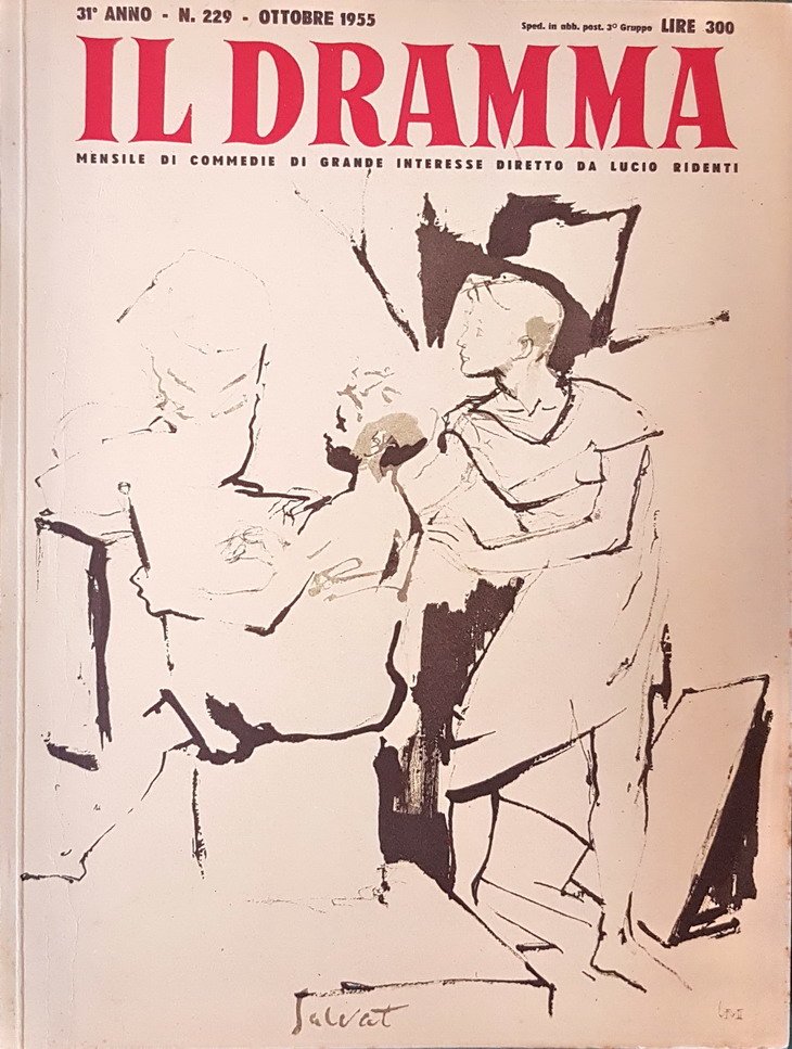 Rivista mensile IL DRAMMA (anno 31) - N. 229