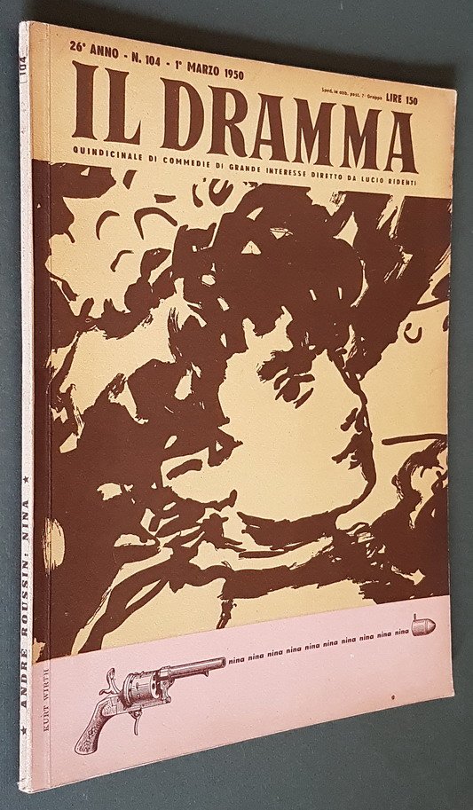 Rivista quindicinale IL DRAMMA (anno 26) - N. 104