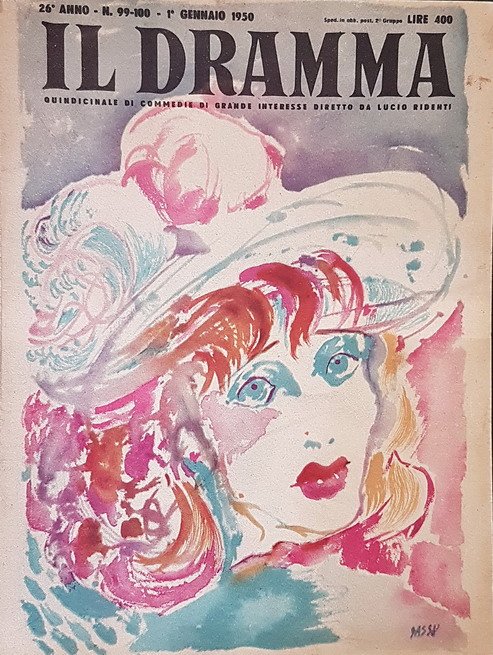 Rivista quindicinale IL DRAMMA (anno 26) - N. 99-100 (numero …