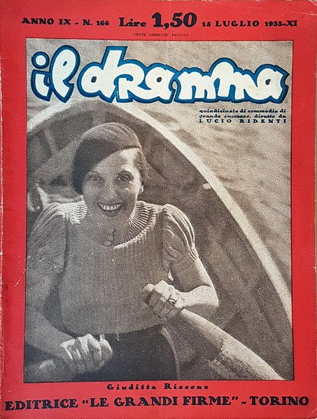 Rivista quindicinale IL DRAMMA (anno IX) - N. 166
