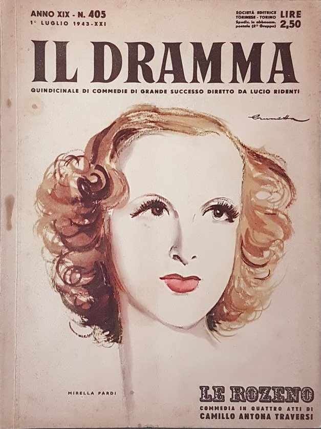 Rivista quindicinale IL DRAMMA (anno XIX) - N. 405