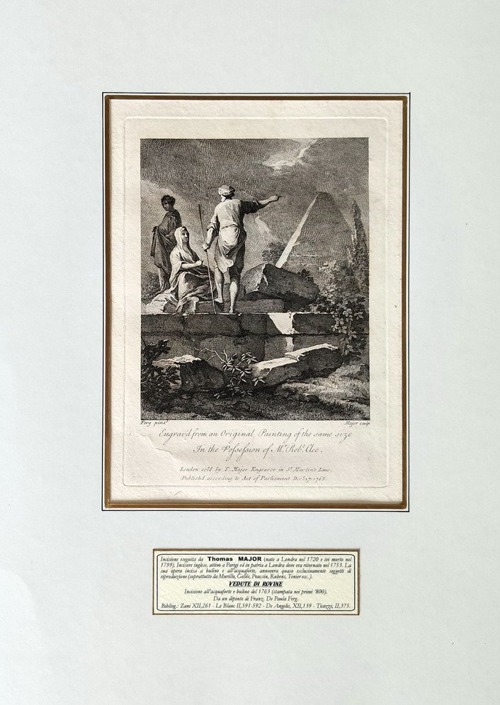 ROVINE E PERSONAGGI da un dipinto di Franz De Paula … | Immagine principale