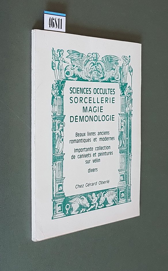 SCIENCES OCCULTES, SORCELLERIE, MAGIE, DEMONOLOGIE - Beaux livres anciens romantiques …