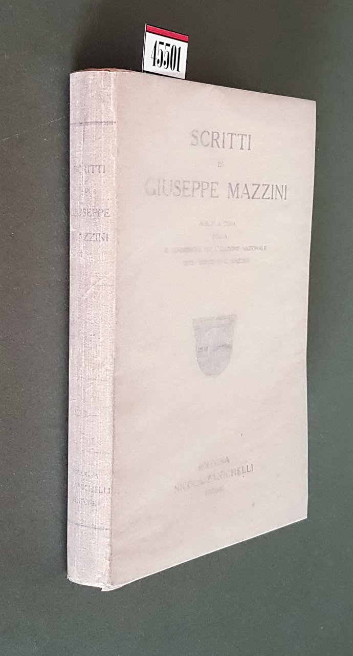 SCRITTI DI GIUSEPPE MAZZINI scelti a cura della R. Commissione …