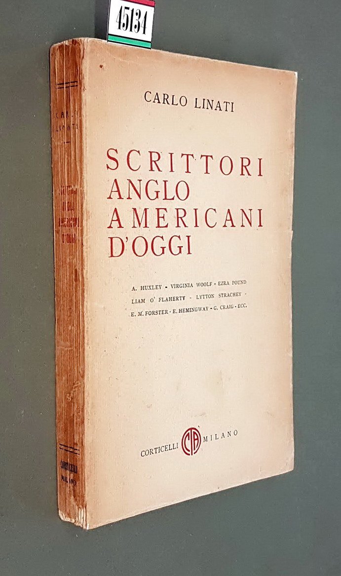 SCRITTORI ANGLO AMERICANI D'OGGI