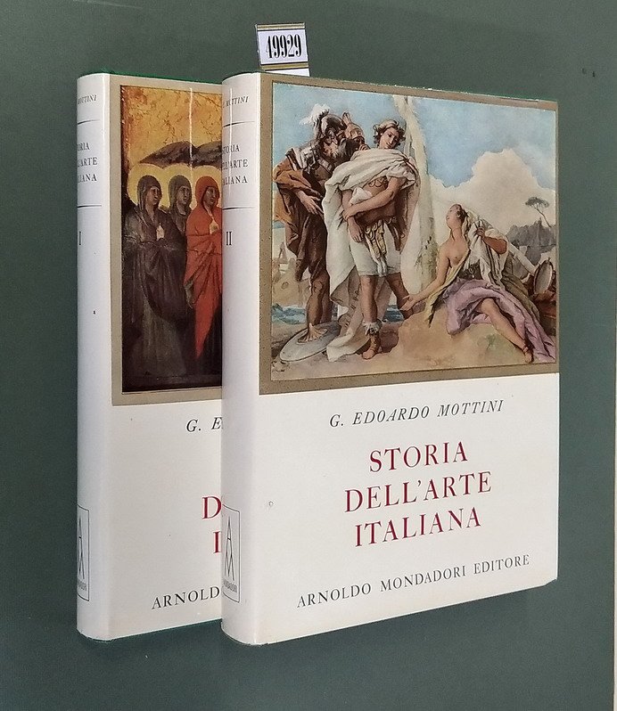 STORIA DELL'ARTE ITALIANA (volumi I e II)
