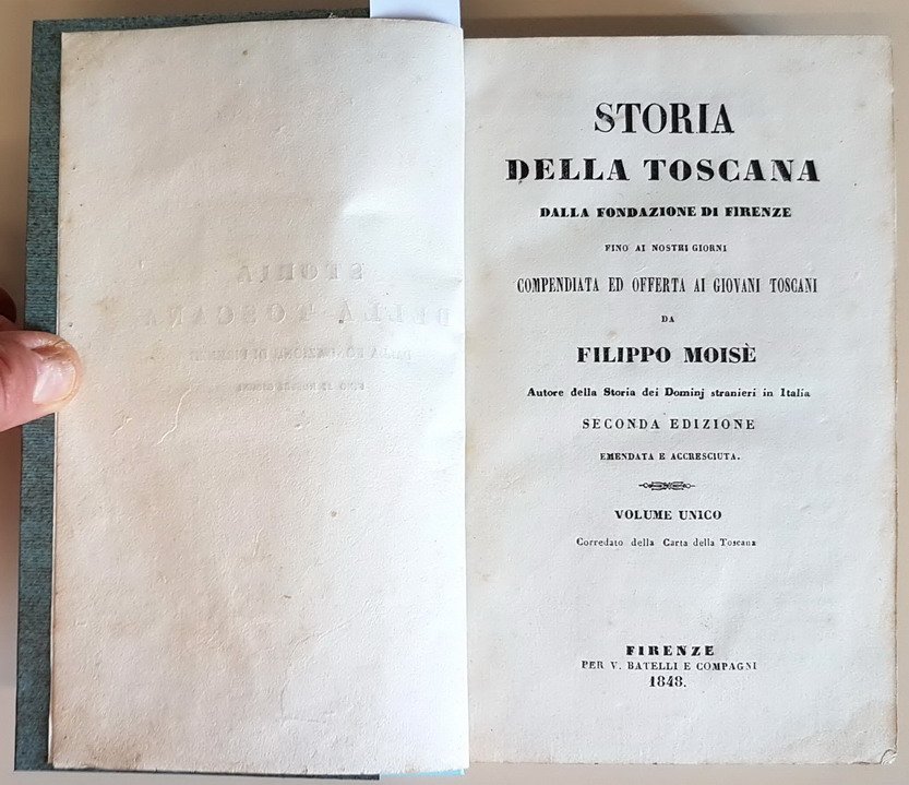 STORIA DELLA TOSCANA dalla fondazione di Firenze fino ai giorni …
