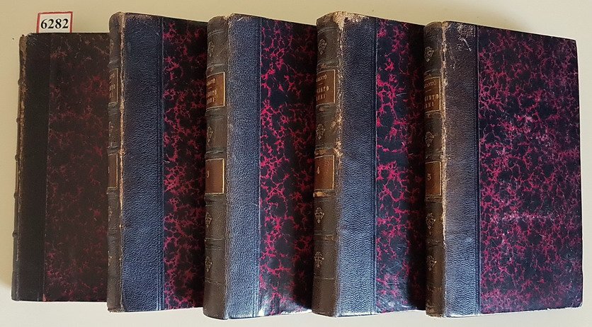 STORIA DI CENTO ANNI 1750-1850 (Volumi I, II, III, IV …