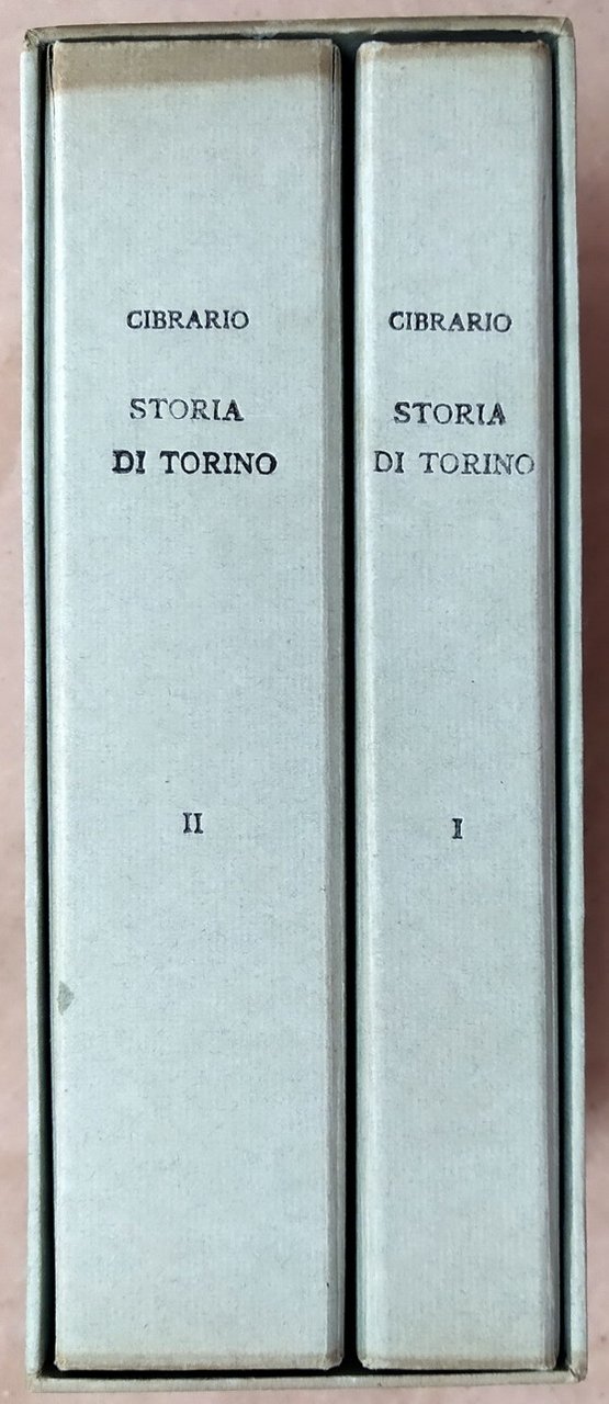 STORIA DI TORINO (volumi I e II)