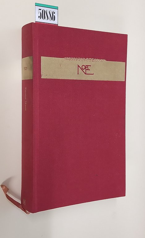 THOMAS MANN - I Buddenbrook, Tolstoj - R. Wagner e l'anello del Nibelungo, Goethe e la Democrazia