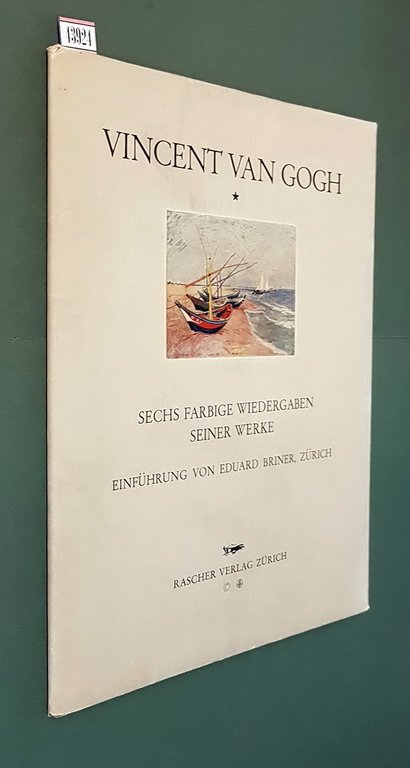 VINCENT VAN GOGH sechs farbige wiedergaben seiner werke