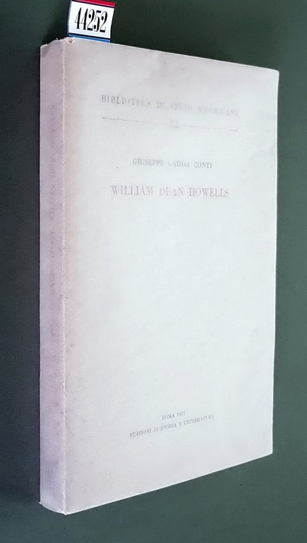 WILLIAM DEAN HOWELLS