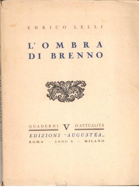 L'OMBRA DI BRENNO