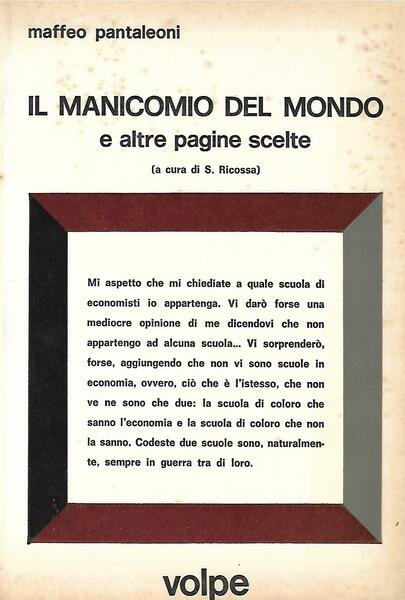 IL MANICOMIO DEL MONDO