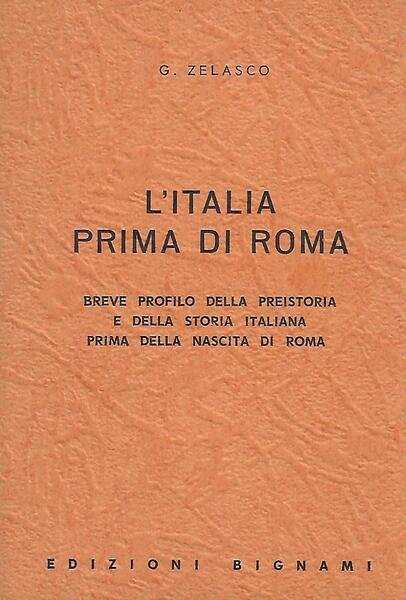 L'ITALIA PRIMA DI ROMA