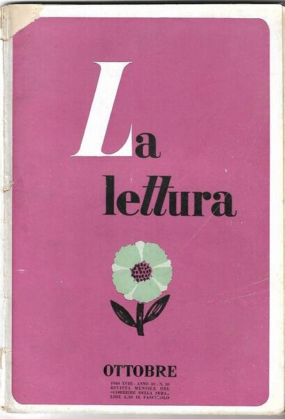 LA LETTURA ANNO 45 N. 1 GENNAIO 1945