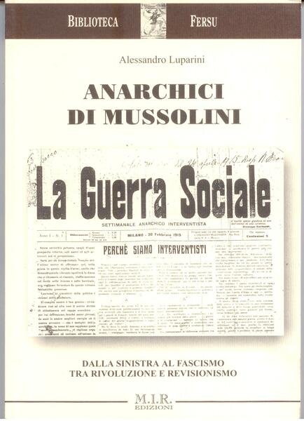 ANARCHICI DI MUSSOLINI