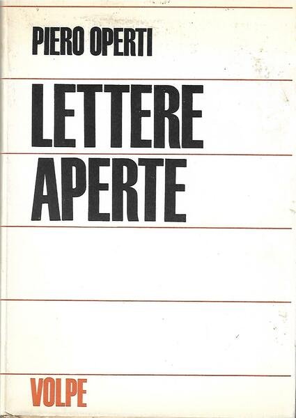 LETTERE APERTE