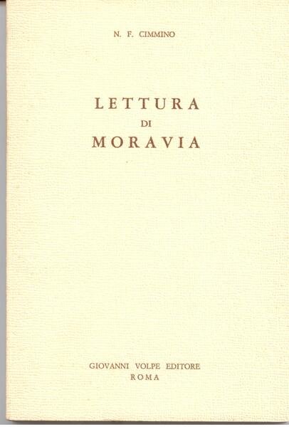 LETTURA DI MORAVIA