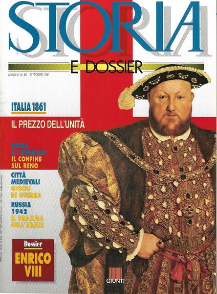 STORIA E DOSSIER - ANNO VI N. 55 - OTTOBRE …