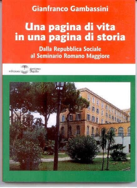 UNA PAGINA DI VITA IN UNA PAGINA DI STORIA