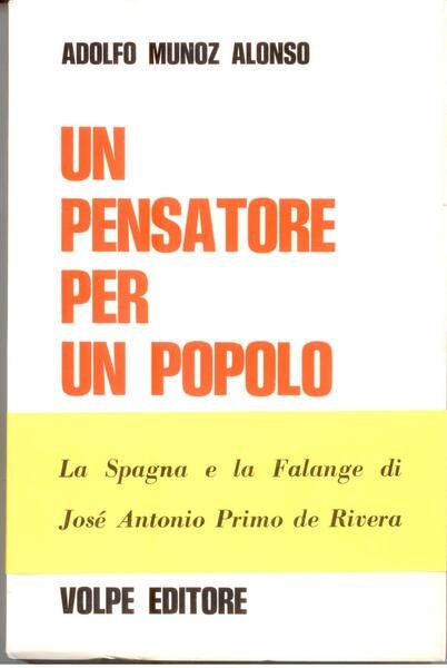 UN PENSATORE PER UN POPOLO