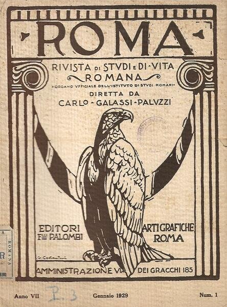 ROMA - ANNO VII-N.1 - GENNAIO 1929