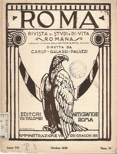 ROMA - ANNO VII-N.10 - OTTOBRE 1929