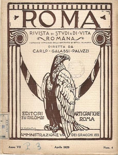 ROMA - ANNO VII-N.4 - APRILE 1929