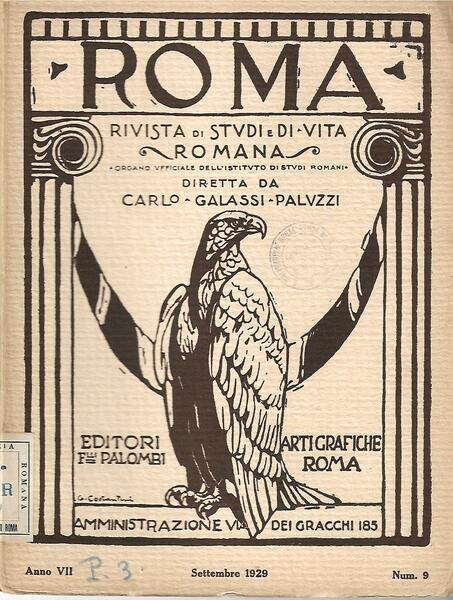 ROMA - ANNO VII-N.9 - SETTEMBRE 1929