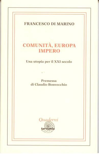 COMUNITA', EUROPA, IMPERO