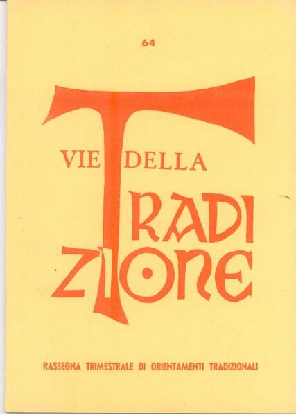 VIE DELLA TRADIZIONE N. 64