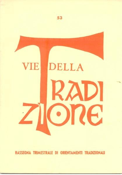 VIE DELLA TRADIZIONE N. 53