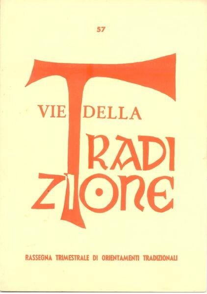 VIE DELLA TRADIZIONE N. 57