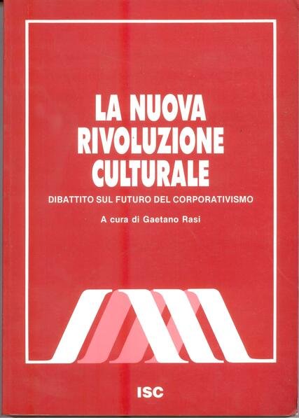 LA NUOVA RIVOLUZIONE CULTURALE