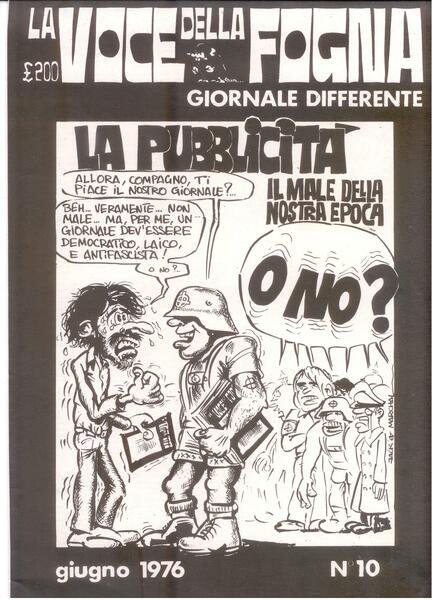 LA VOCE DELLA FOGNA N. 10 - GIUGNO 1976
