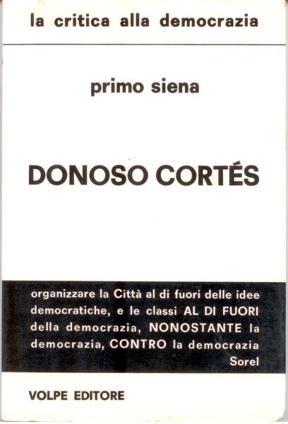 DONOSO CORTES