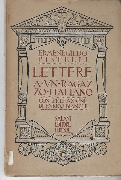 Lettere a un ragazzo italiano