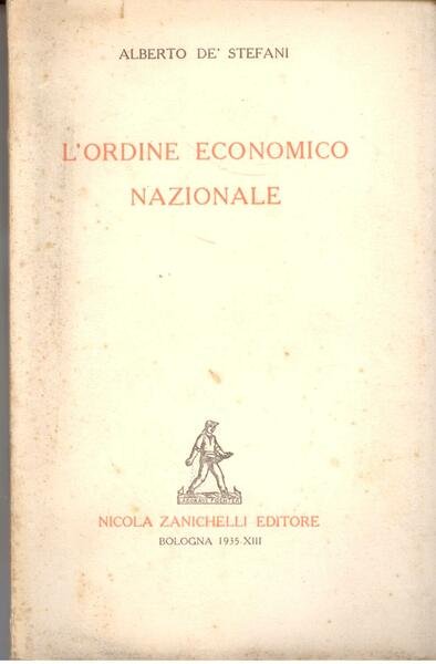 L'ORDINE ECONOMICO NAZIONALE