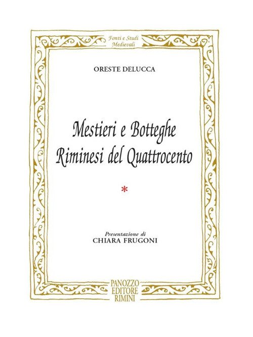 Mestieri e botteghe riminesi del Quattrocento