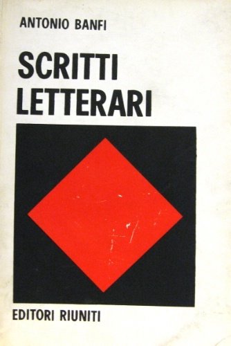 Scritti letterari. A cura di Carlo Cordié.