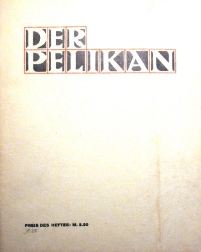 Der Pelikan. Mitteilungen der Pelikan-Werke. Nummer 36.