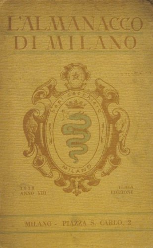 Almanacco di Milano 1930.
